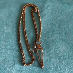 Vintage or Antique Watch Chain 18" Long